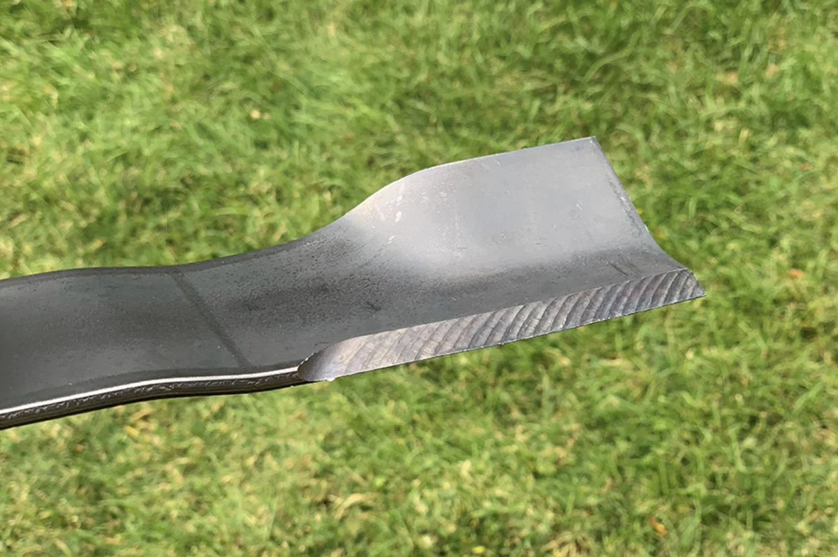 Using a Dull Mowing Blade